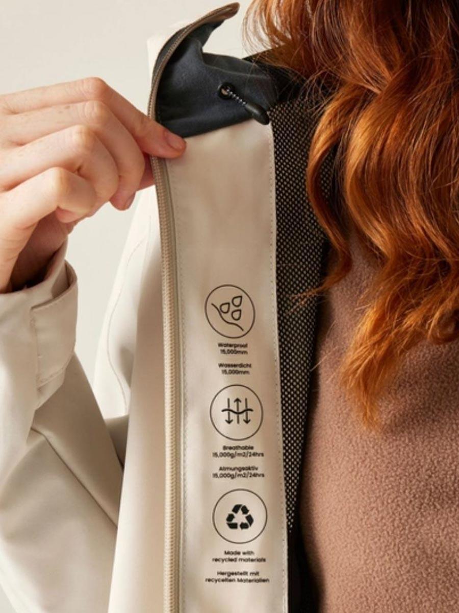 Chubasquero Regatta Birchdale II W Beige