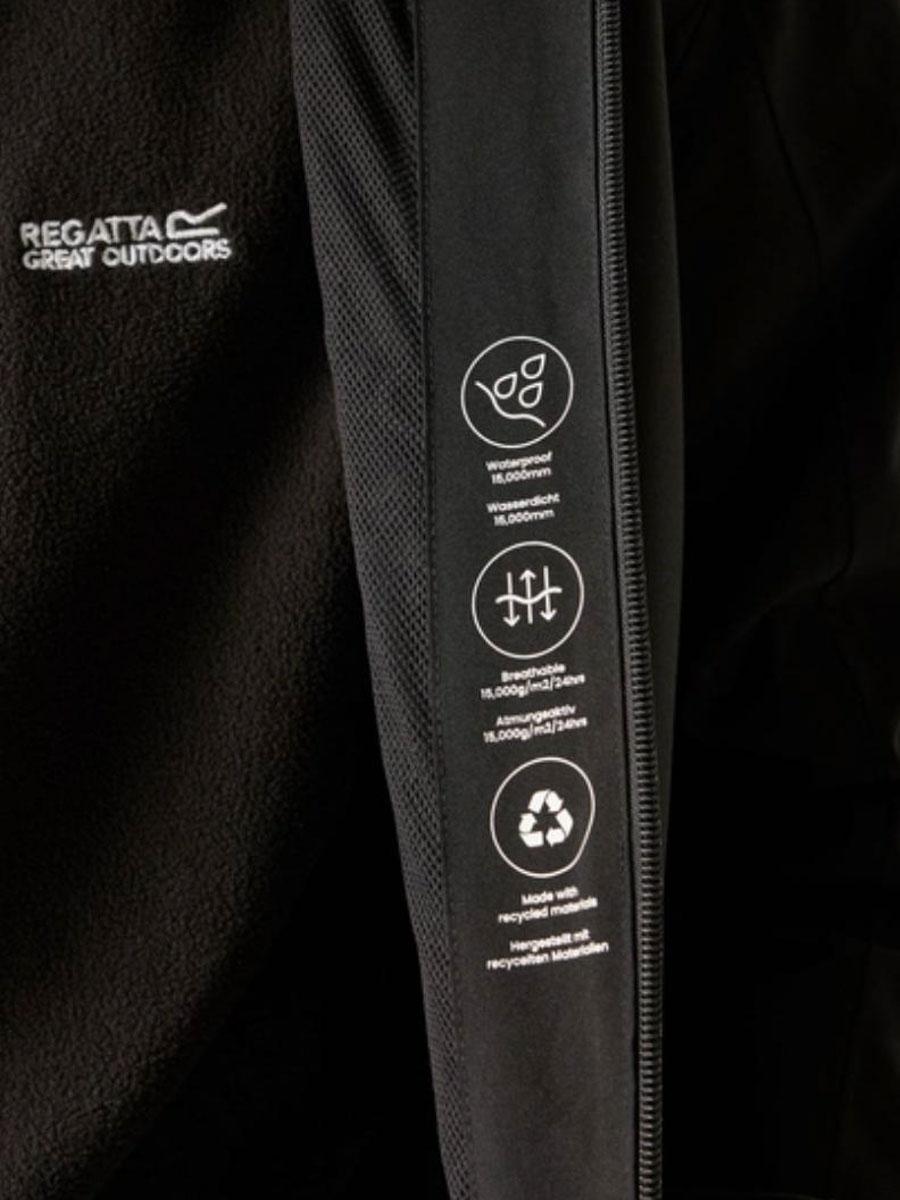 Chaqueta Regatta Birchdale li M Negro