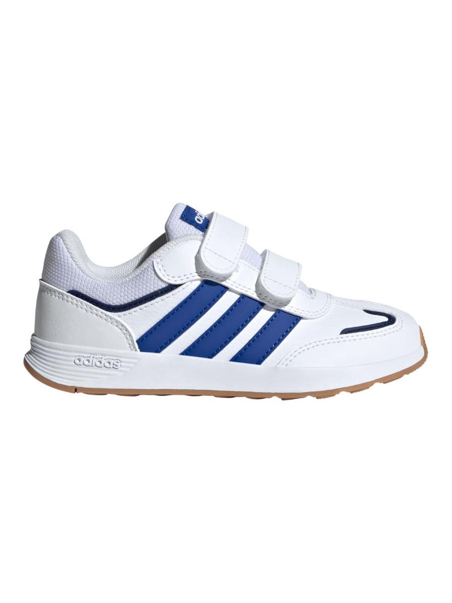 Zapatilla Adidas Tensaur Switch Blanco/Azul Jr