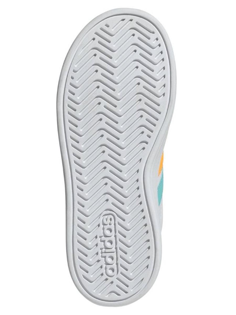 Zapatilla Adidas Grand Court Blanco Colores Jr