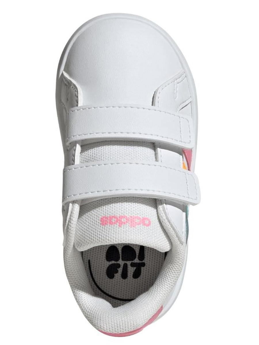 Zapatilla Adidas Grand Court Blanco Colores Bebe