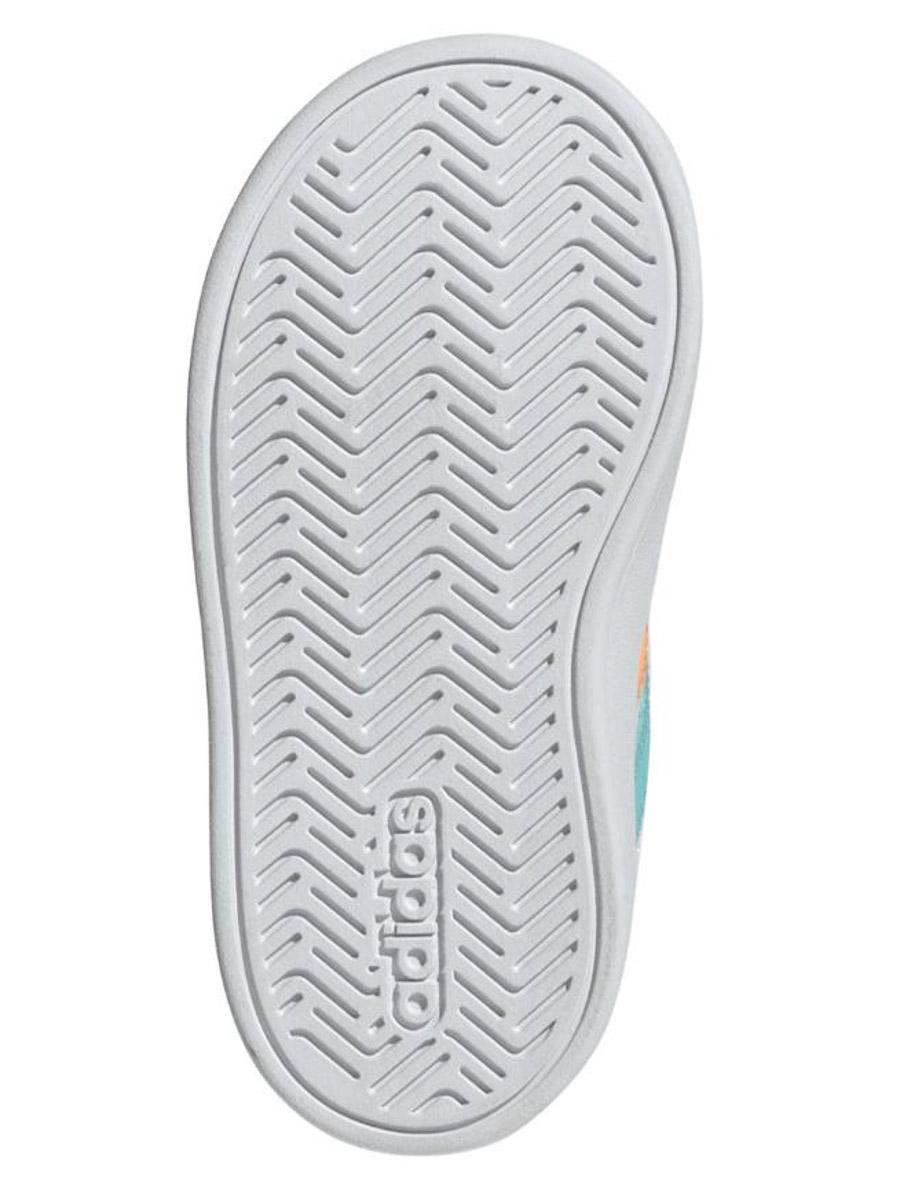 Zapatilla Adidas Grand Court Blanco Colores Bebe