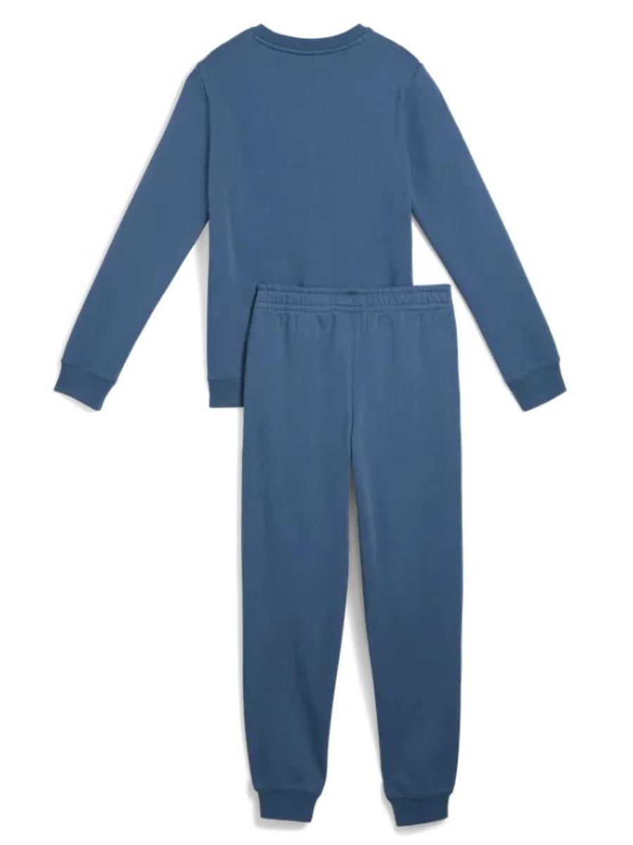 Chandal Puma Ess Crew Azul/Lima Jr