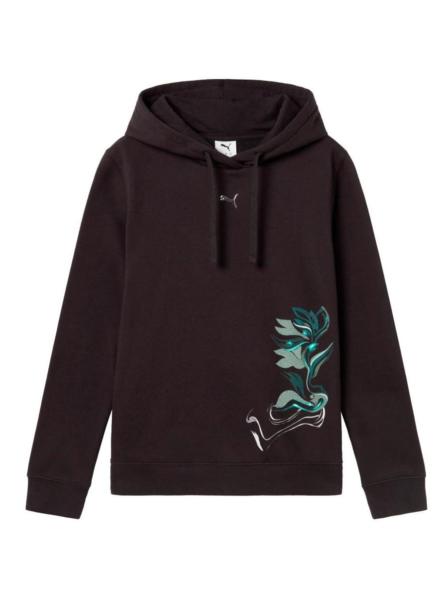 Sudadera Puma Flower W Negro
