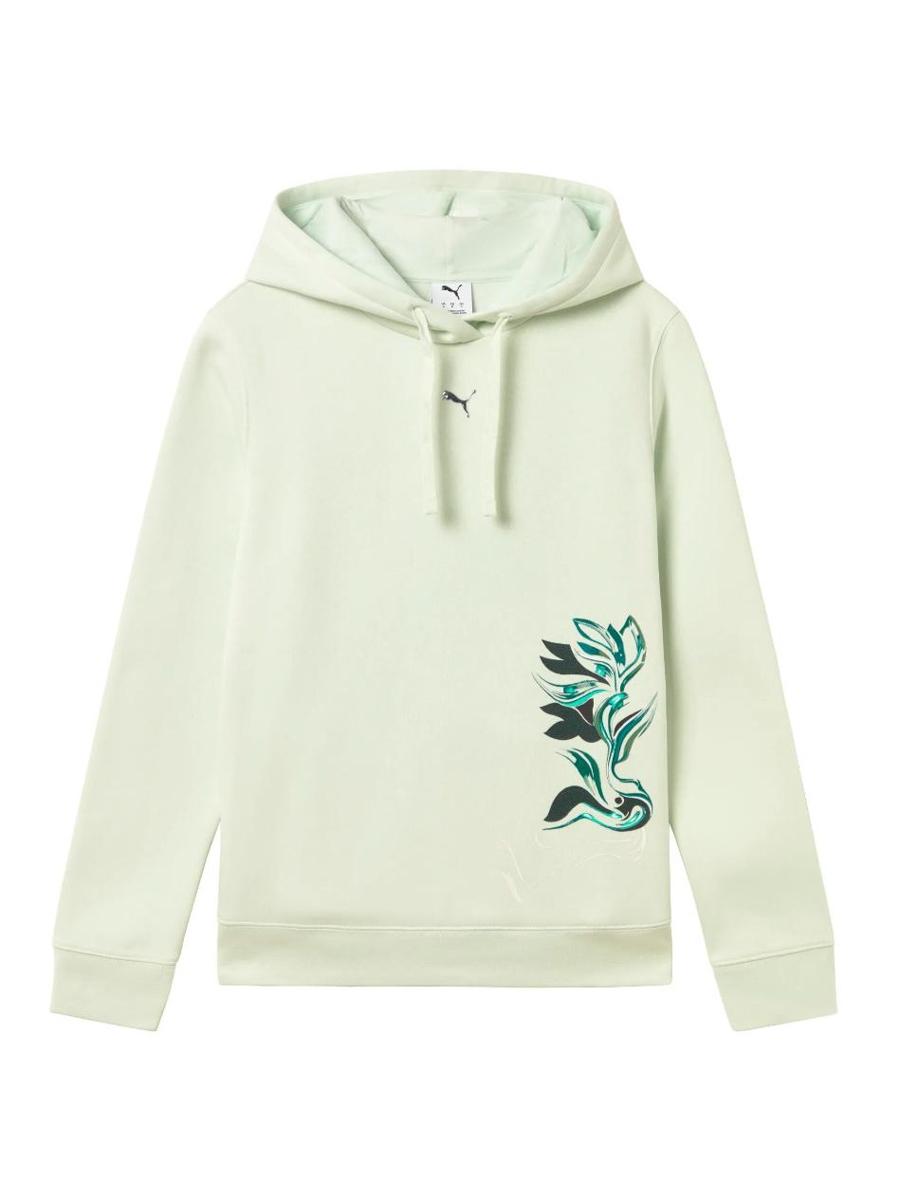 Sudadera Puma Flower W Menta