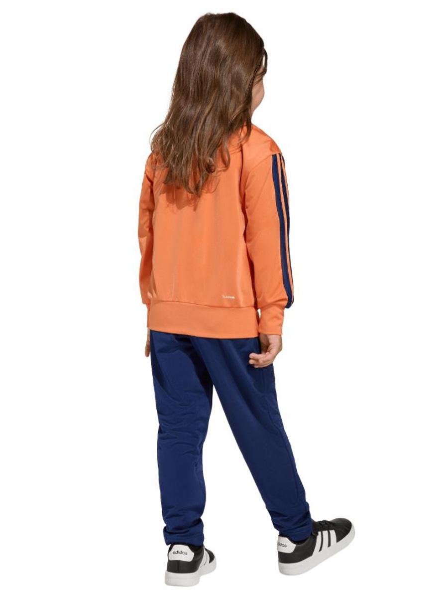 Chandal Adidas 3S TR TS 205 Naranja/Azul Jr