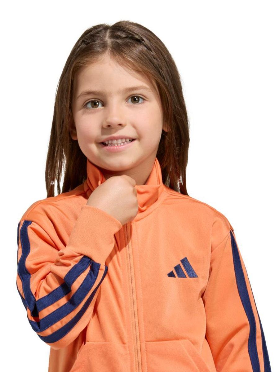 Chandal Adidas 3S TR TS 205 Naranja/Azul Jr