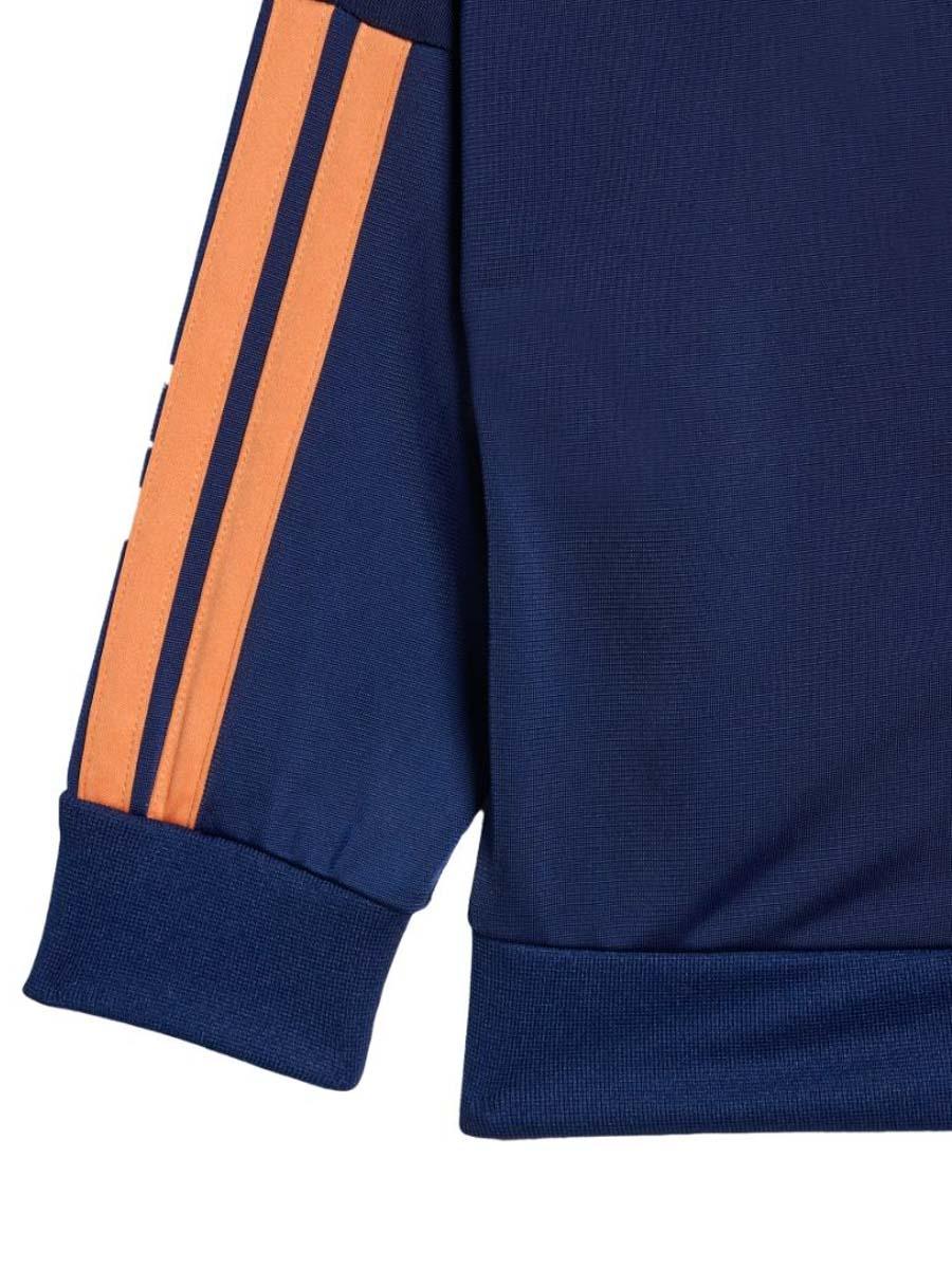 Chandal Adidas 3S TR TS 205 Azul/Naranja Jr