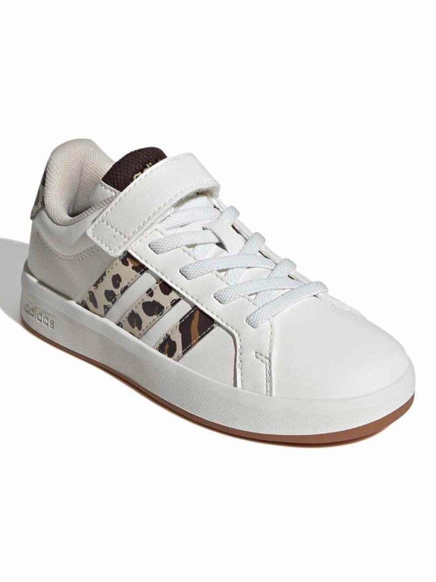 Zapatilla Adidas Grand Court 3 Print Crema