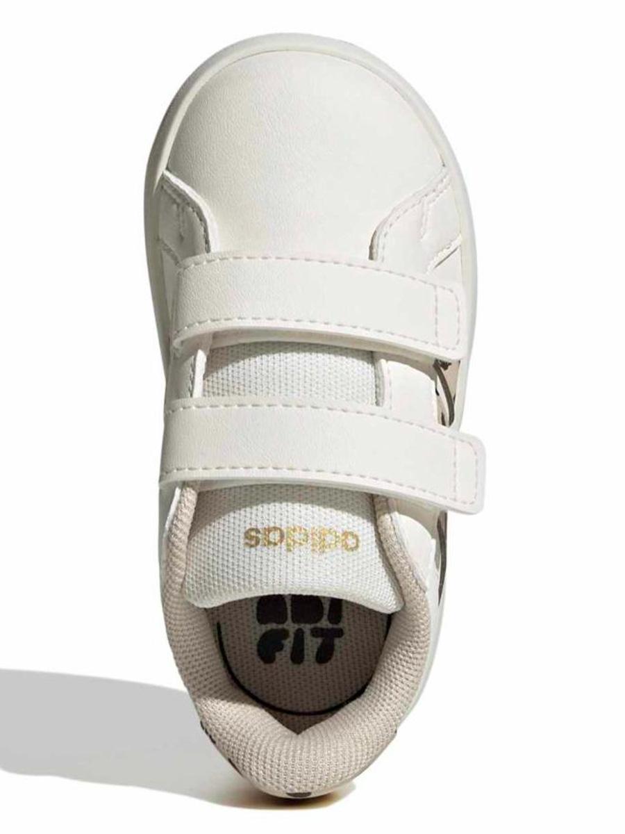 Zapatilla Adidas Grand Court 3 Print Crema