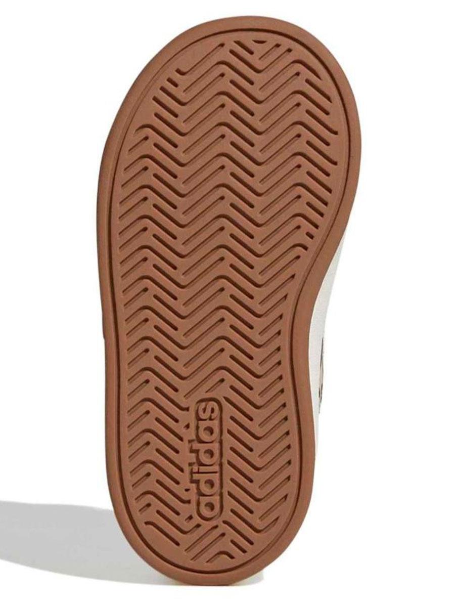 Zapatilla Adidas Grand Court 3 Print Crema