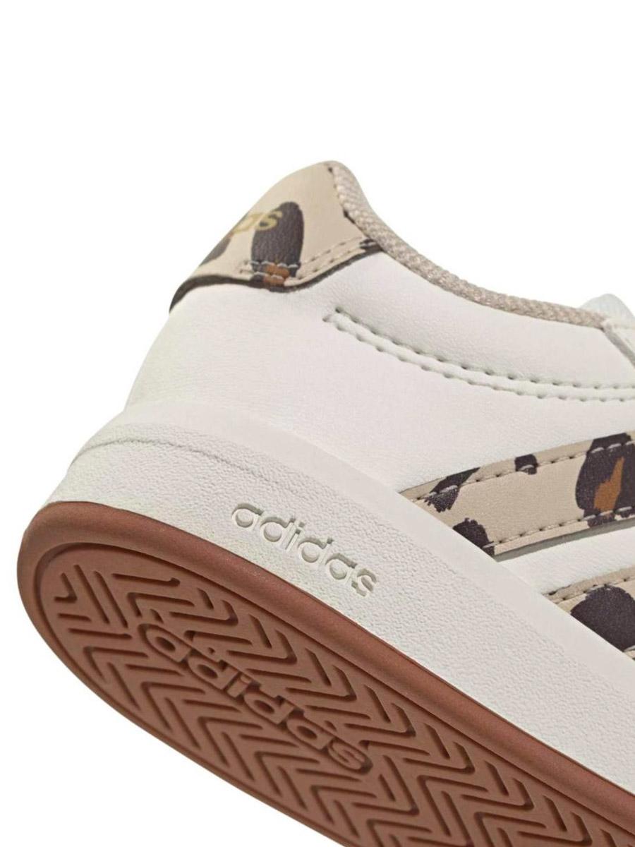Zapatilla Adidas Grand Court 3 Print Crema