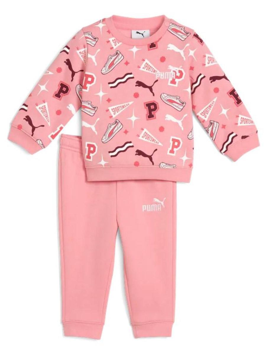 Chandal Puma Minicats AOP Rosa Bebe