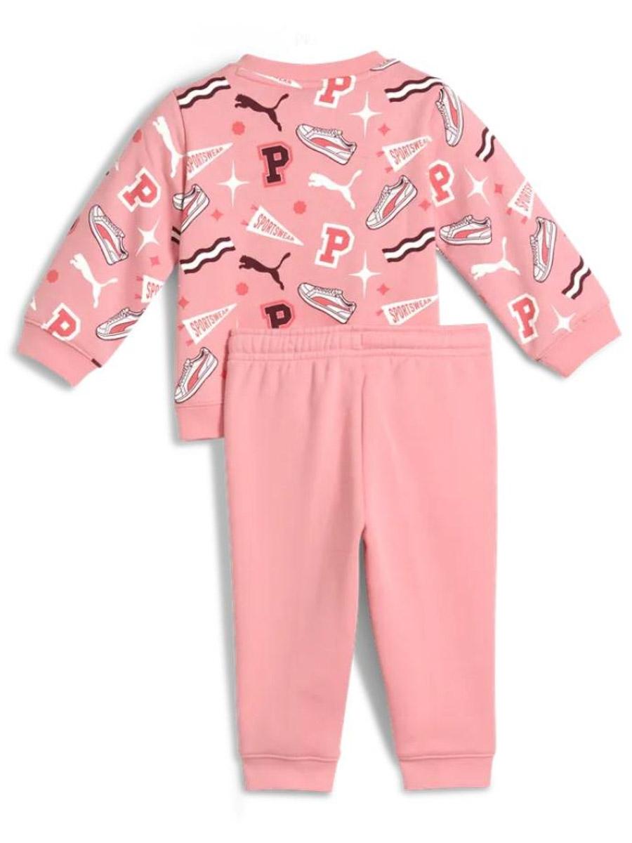 Chandal Puma Minicats AOP Rosa Bebe