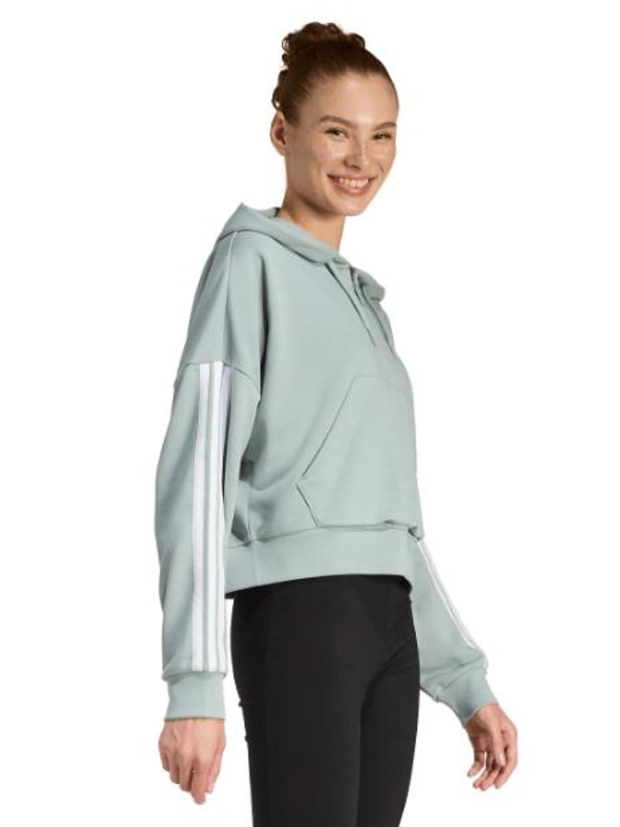 Sudadera Adidas 3S FT W Verde