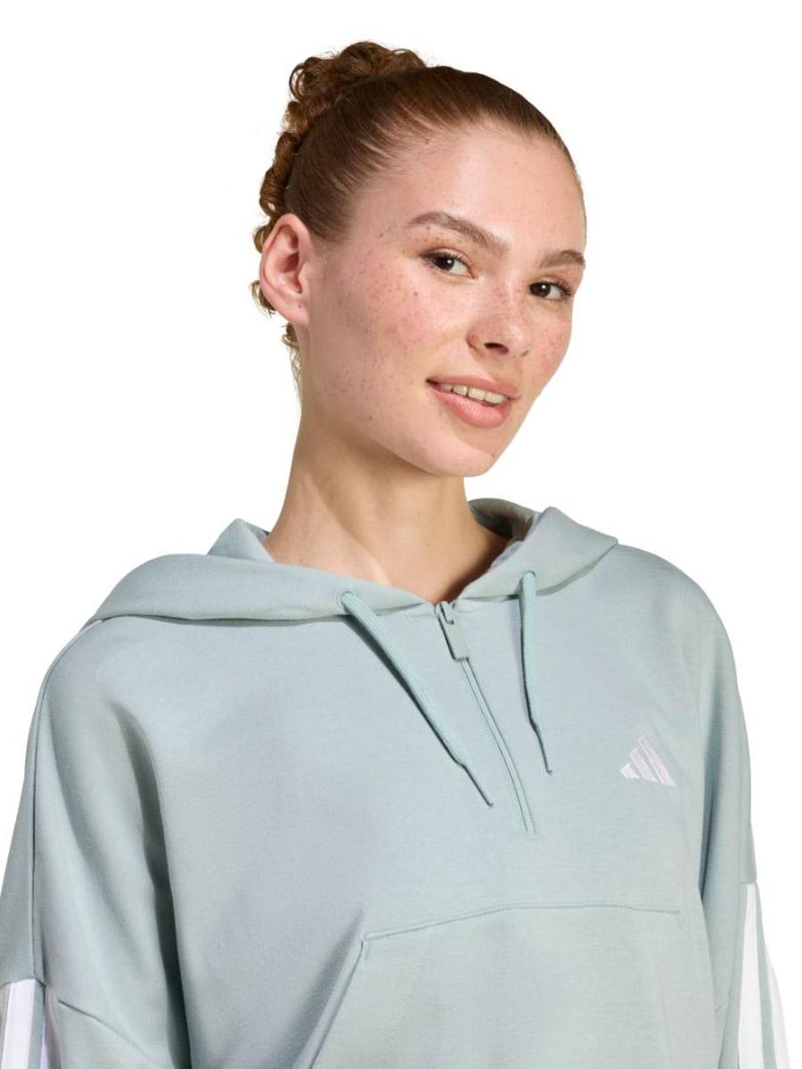 Sudadera Adidas 3S FT W Verde