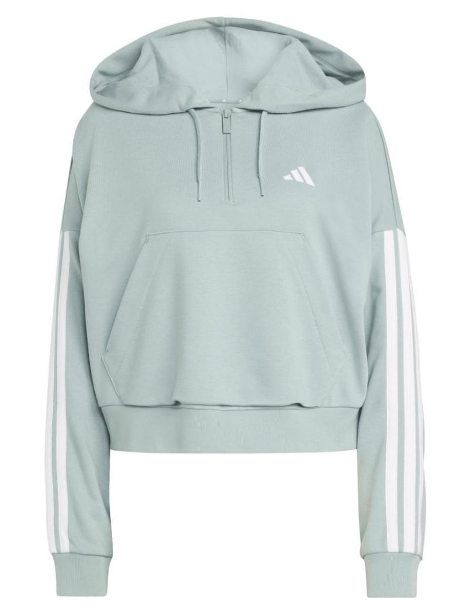 Sudadera Adidas 3S FT W Verde